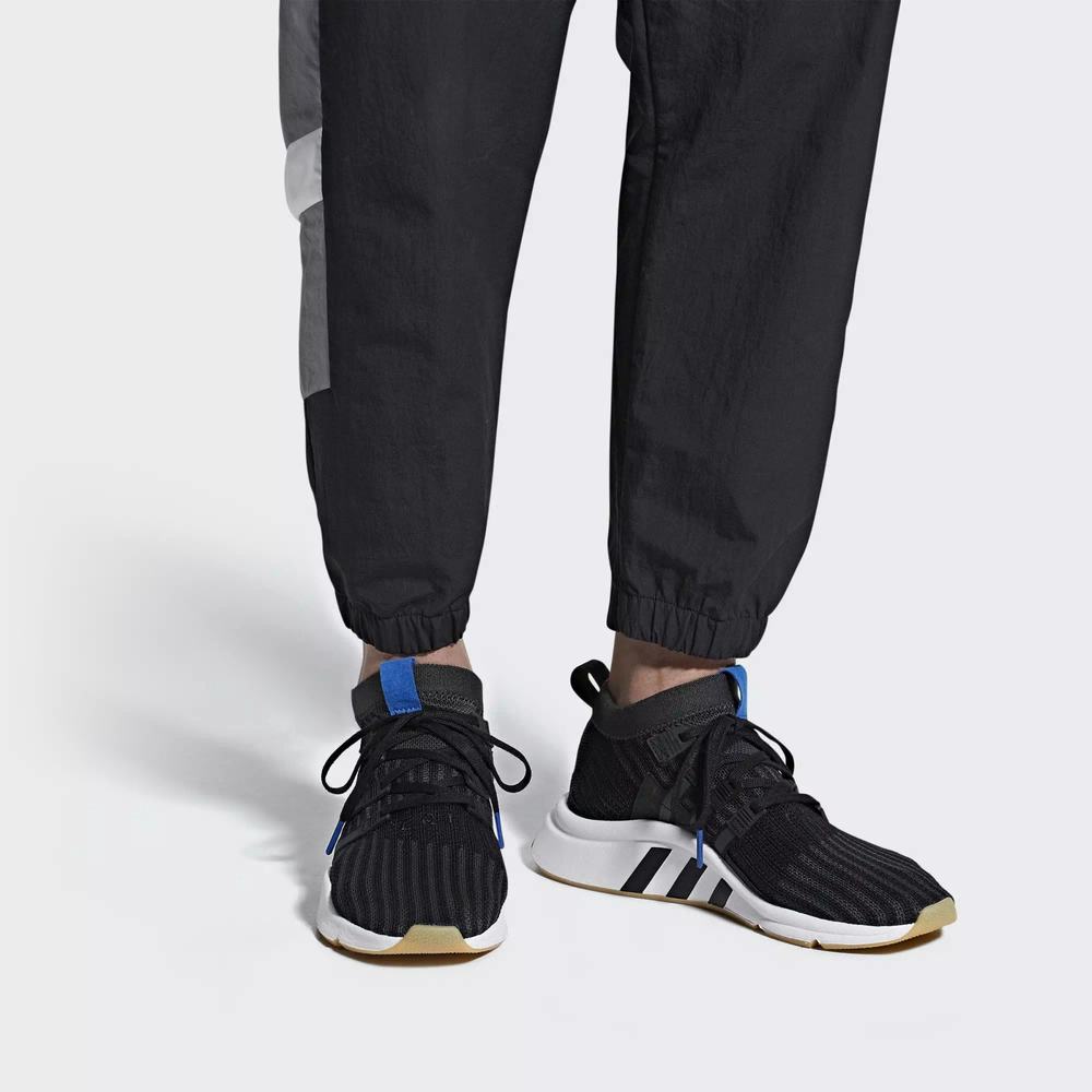 Adidas EQT Support Mid ADV Tenis Negros Para Hombre (MX-40953)